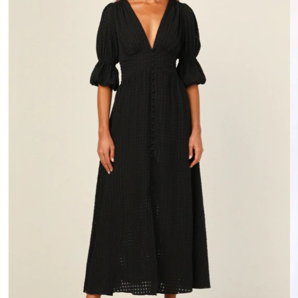 Black Midi Dress